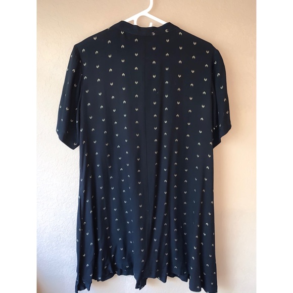 NWOT⚡️Knot Sisters Metallic Detail Dress Black - Picture 6 of 7